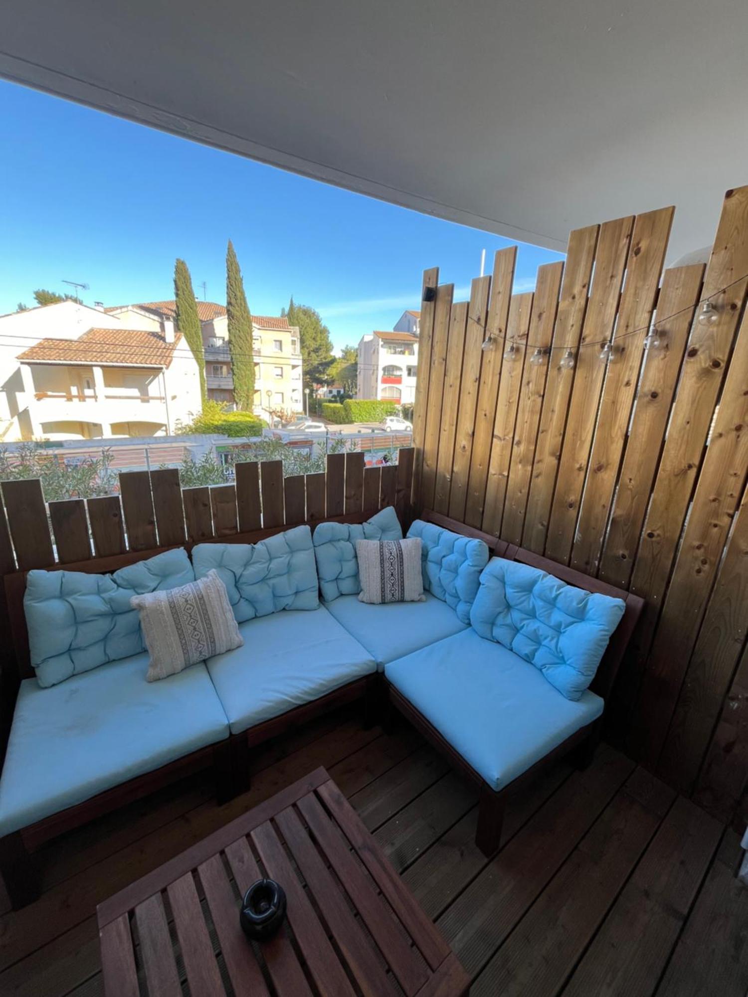 Joli T2/ Tram/ Clim/ Parking/ Wifi/ Piscine Apartment Монпелие Екстериор снимка