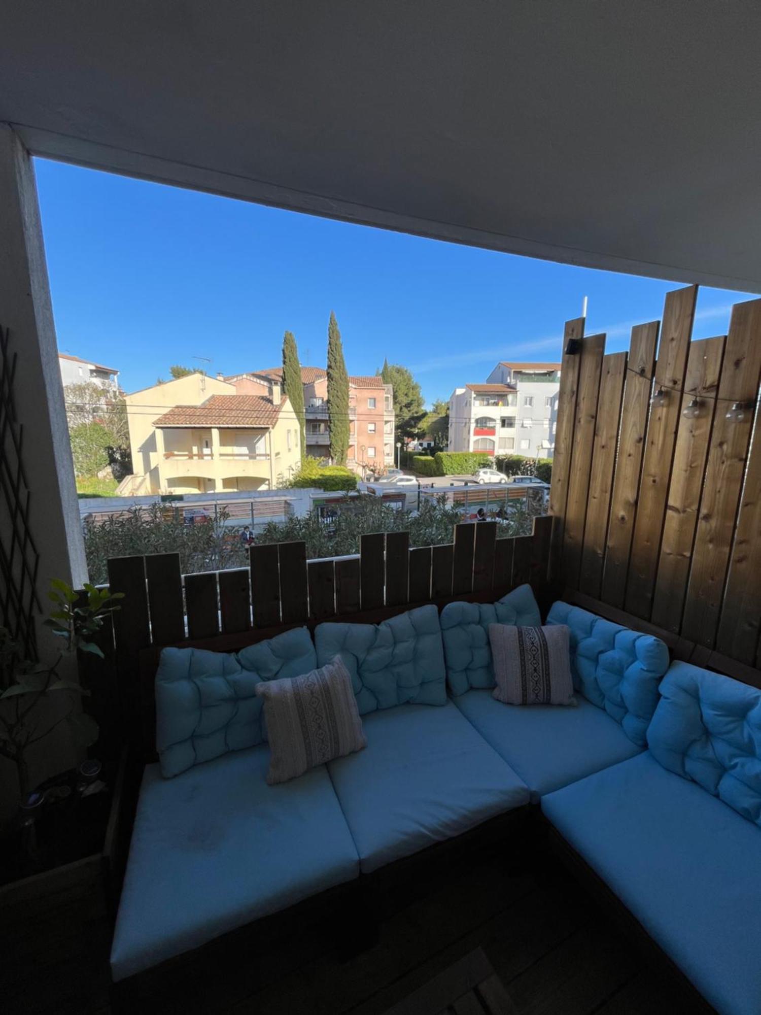 Joli T2/ Tram/ Clim/ Parking/ Wifi/ Piscine Apartment Монпелие Екстериор снимка